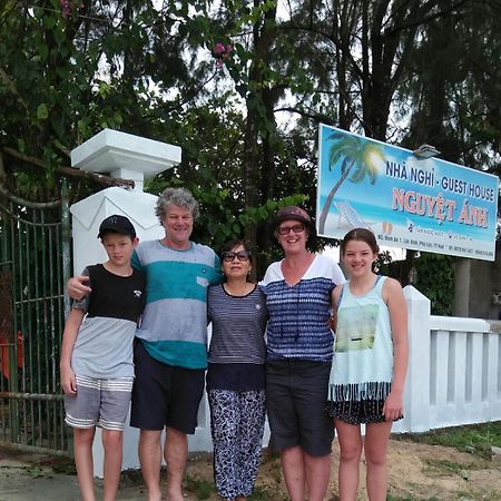 Nguyet Anh Guesthouse Lang Co Kültér fotó